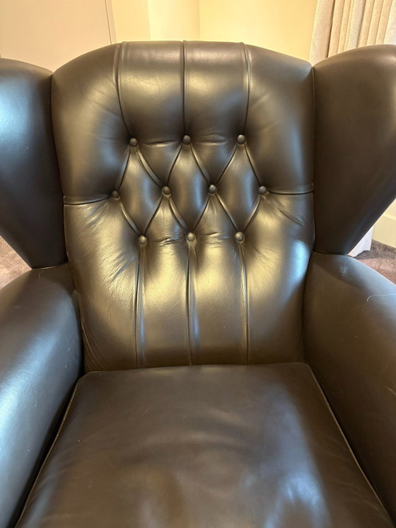 Poltrona Frau 1919 - Iconisch Ontwerp - Ultiem Vakmanschap – Fauteuils, Wood, Leather (photo 8 of 15)