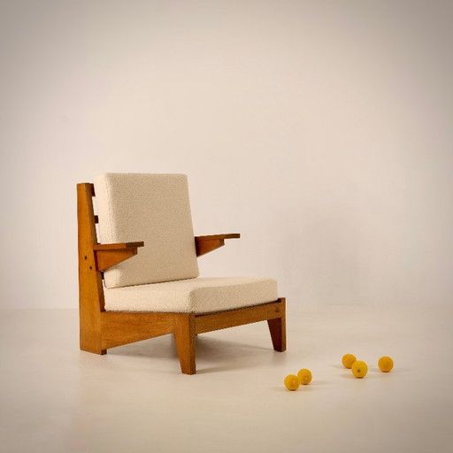 BERNARD DURUSSEL, pair of armchairs, France, 1948