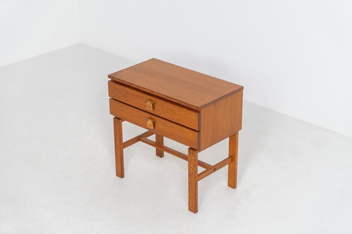Chest of drawers by Sigurd Göransson for Nybrofabriken Fröseke (Sweden, 1960s).