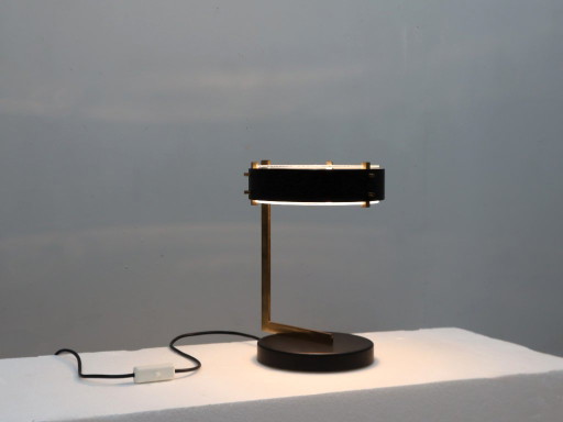 Rara lampada da tavolo Mid-Century O-Luce Tito Agnoli anni '50