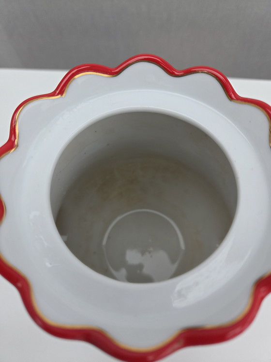 Image 1 of Théière huileuse à pois