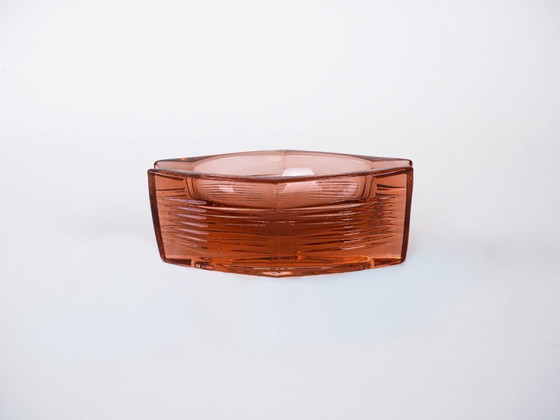 Image 1 of Cendrier en verre, design italien, années 1960, fabriqué en Italie