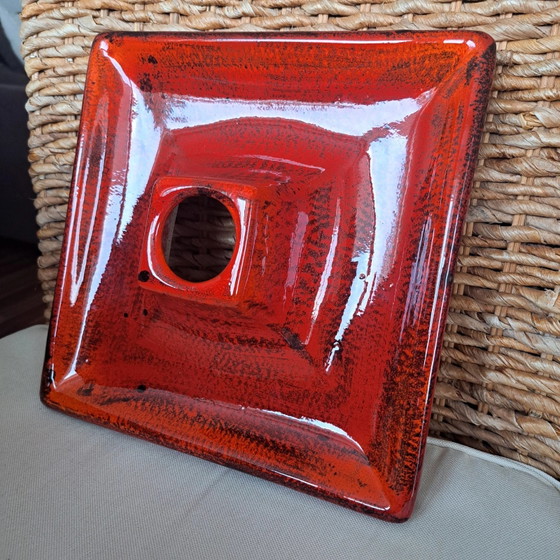 Lampada da parete vintage in ceramica, Hustadt Leuchten, anni '70 – Applique (photo 2 of 9)