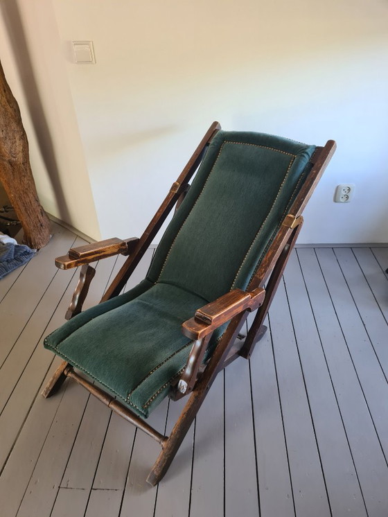 Image 1 of Silla antigua de sentado a reclinado