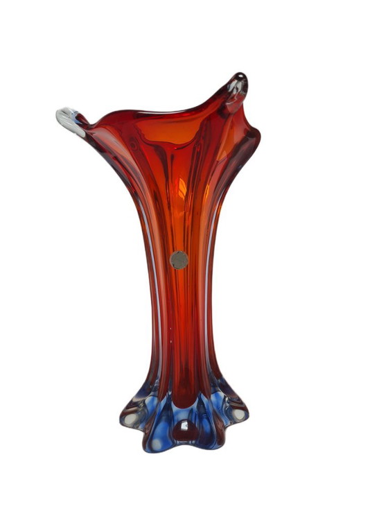 Italian Postmodern Vase in Murano Glass from Mandruzzato, 1950s (photo 10 of 18)