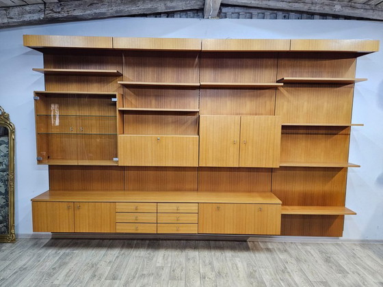 Scaffale modulare in teak modello Butler, Germania, anni '70 – Scaffali a muro, Mid Century Modern (photo 17 of 27)