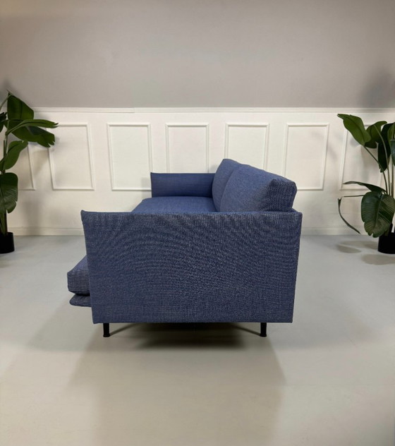 Image 1 of Muuto Modelo Outline Sofá 3 Plazas Tela Azul Sofá de diseño