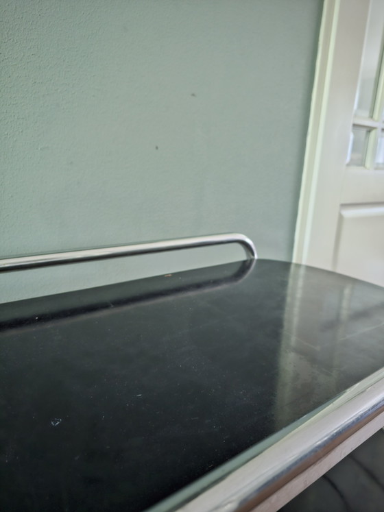 Carrello Bar Vintage Mid Century Anni '50/'60 – Carrelli bar, Chrome, rvs (photo 7 of 10)