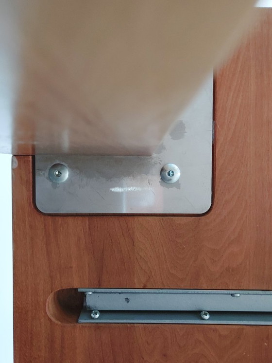 Image 1 of Art of Living walnut dining table