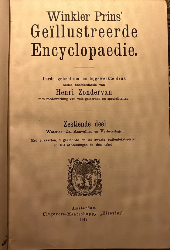 Image 1 of Winkler Prins Illustrated Encyclopedia (1905–1912)