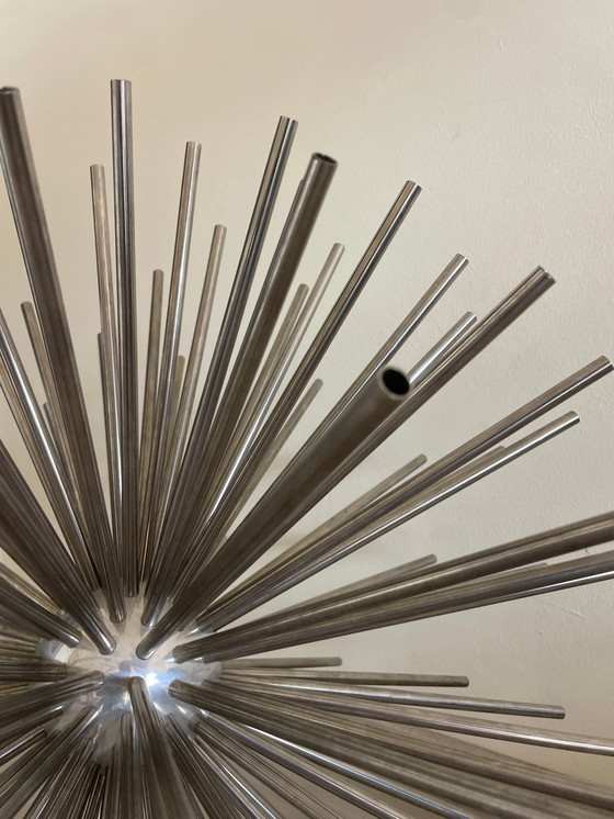 Image 1 of Curtis Jere Monumental Steel Asteroid Sculpture, Circa 1970