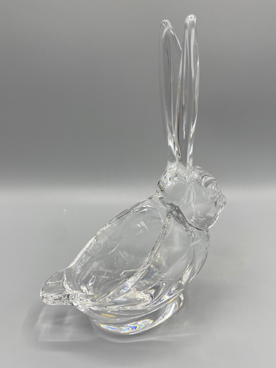 Kristallen konijn sieradenbakje – Vannes-le-Châtel Crystalworks – Glazen & Karaffen (photo 3 of 5)