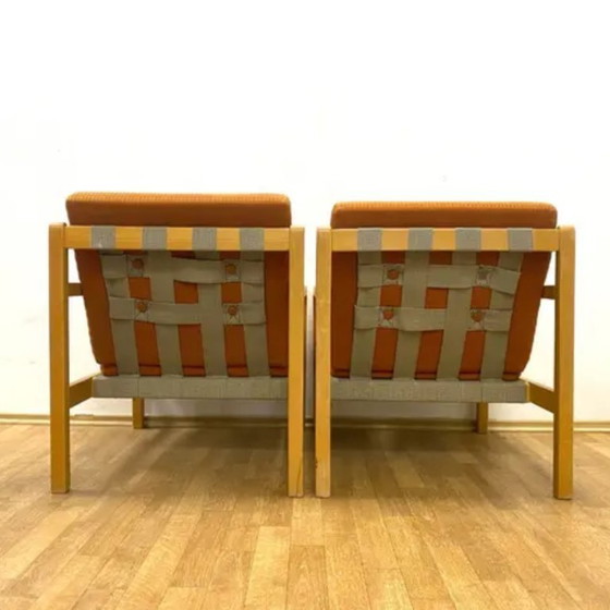 Image 1 of Retro fauteuils, Hikor, Tsjechoslowakije, jaren 60 (set van 2)