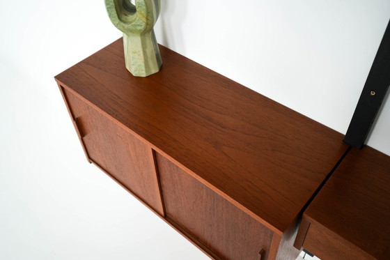 Image 1 of Teak shelving unit, Danish design, 1960s, production: Denmark