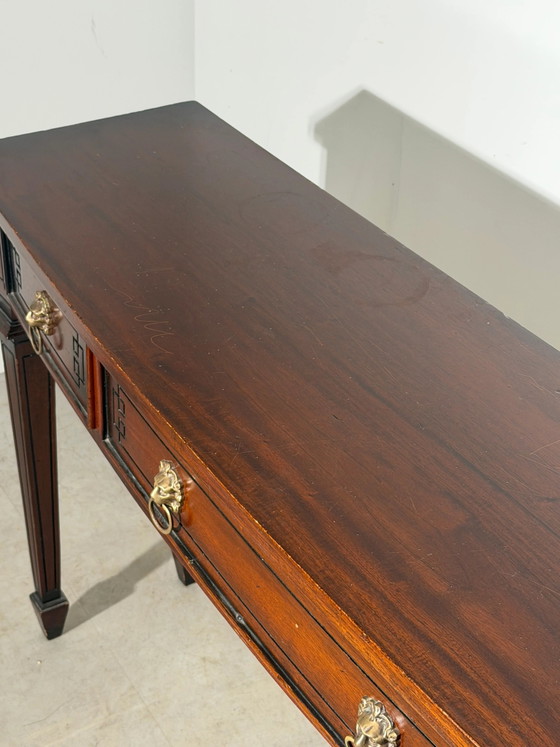 Neoclassical Console Table with Lion Head Handles – Side tables (photo 5 of 7)