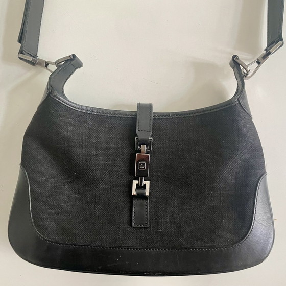 Gucci Vintage Jackie Bag – Top handle bags, Calfskin, Denim (photo 2 of 12)