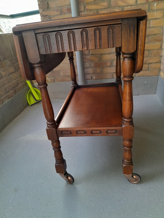 Carrello bar su ruote – Carrelli bar, Wood (photo 6 of 8)