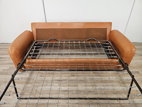 Divano letto a tre posti "Piumotto" di Arrigo Arrigoni per Busnelli, 1970 – Divani 3 posti, Pelle (photo 22 of 22)