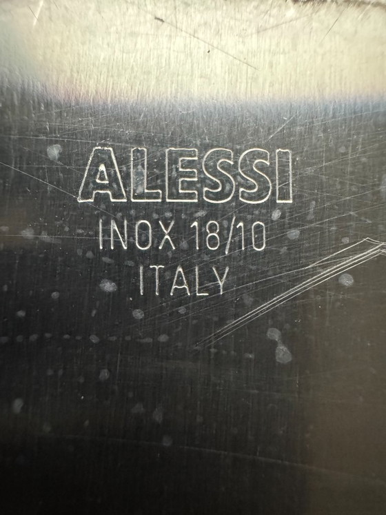 Lot of 4 original Alessi trays – Table accessories, Metal (photo 14 of 14)