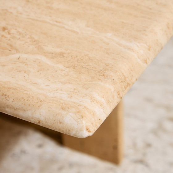 Image 1 of MK10033 Tavolino in pietra calcarea