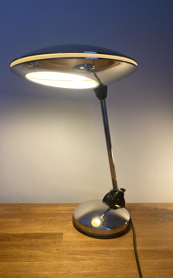 Image 1 of UFO desk lamp, Aluminor, 1970s