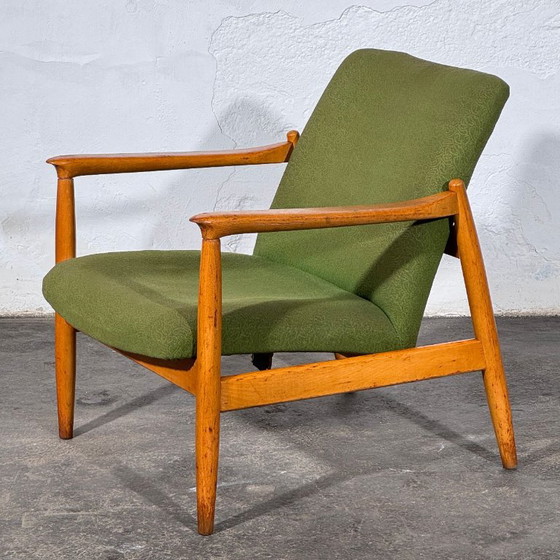 Paar GFM-64 Fauteuils van Edmund Homa, jaren 70 – Textile (photo 4 of 13)