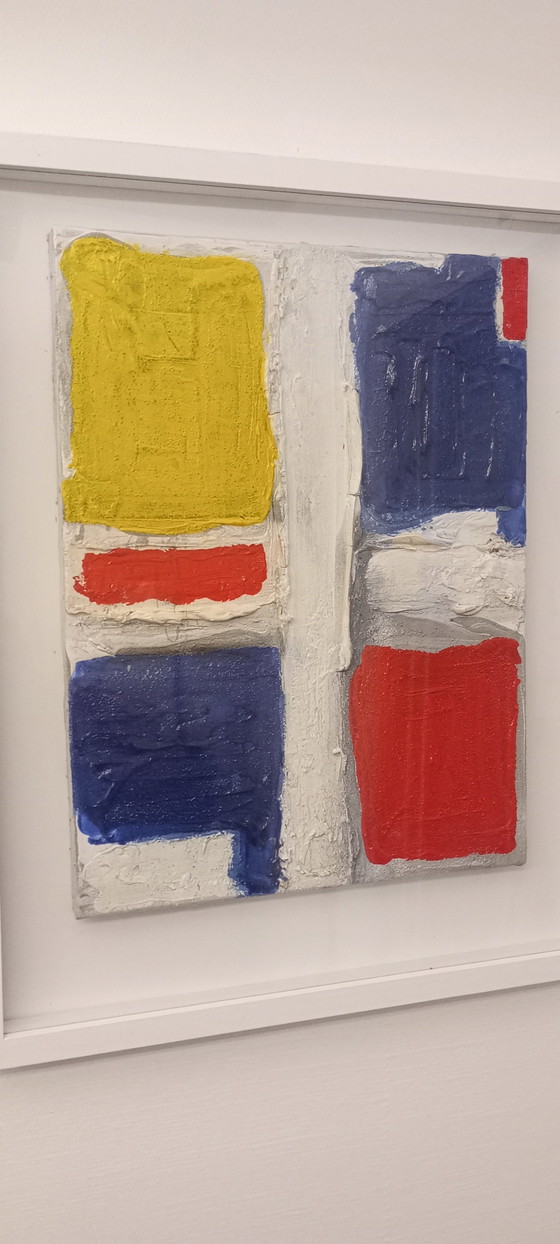 Image 1 of Dipinto di Bram Bogart, 30x40 cm, Cobra