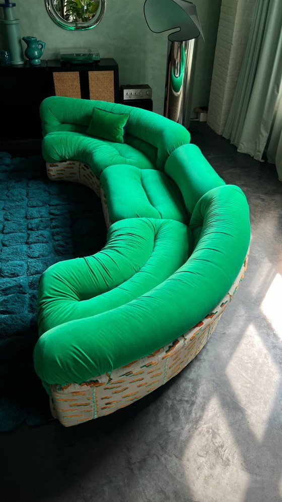 Image 1 of Divano modulare Rossi Di Albizzate Grandangolo 1969