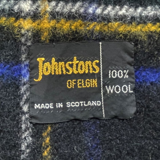 Image 1 of Johnston's of Elgin Scotland Luxus-Karodecke aus 100 % Wolle
