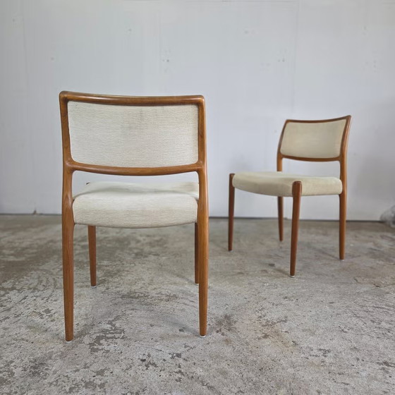2x Niels Møller modello 80, sedia da pranzo danese teak anni '60 – Sedie e poltrone, Mid Century Modern (photo 9 of 23)