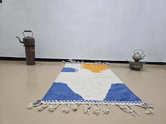 Tappeto marocchino 100% lana, fatto a mano, 250x150 cm, qualità superiore. – Tappeti, Wool (photo 5 of 11)