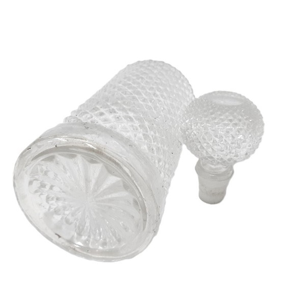 Image 1 of Decanter o caraffa in vetro trasparente vintage