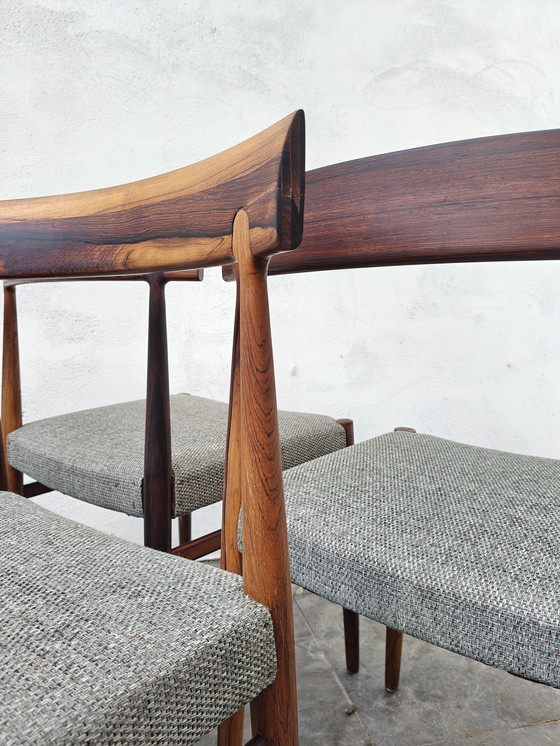 Image 1 of Sedie da pranzo in palissandro, sedie da pranzo vintage