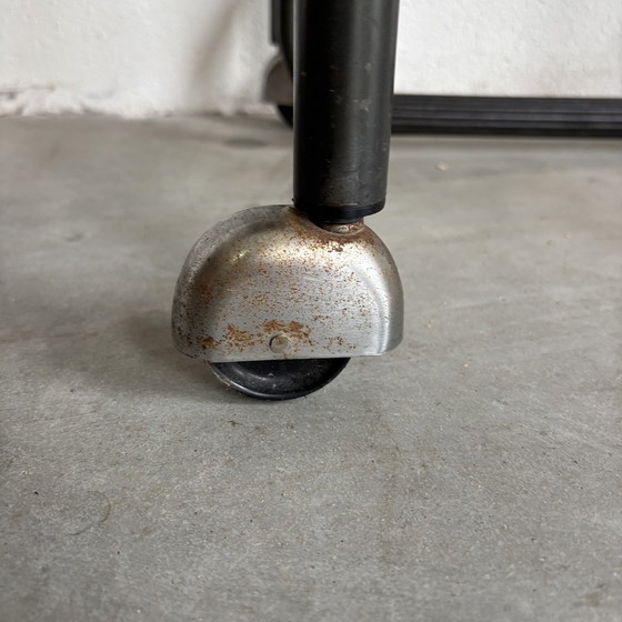 Image 1 of Vintage Deens schrijfmachine tafel - sidetable teak