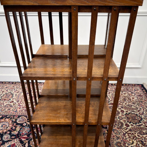 Grande Libreria Girevole Classica Inglese – Librerie, Wood (photo 7 of 7)