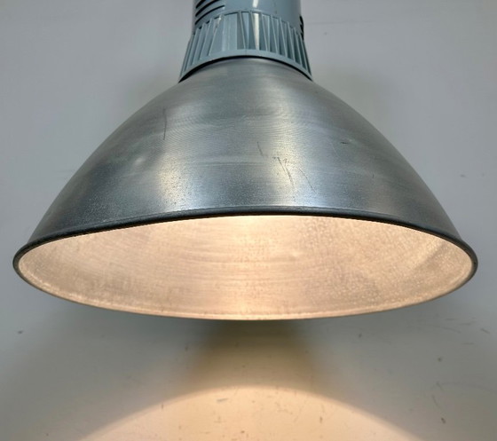 Image 1 of Large Industrial Aluminium Pendant Light from Elektrosvit, 1960s