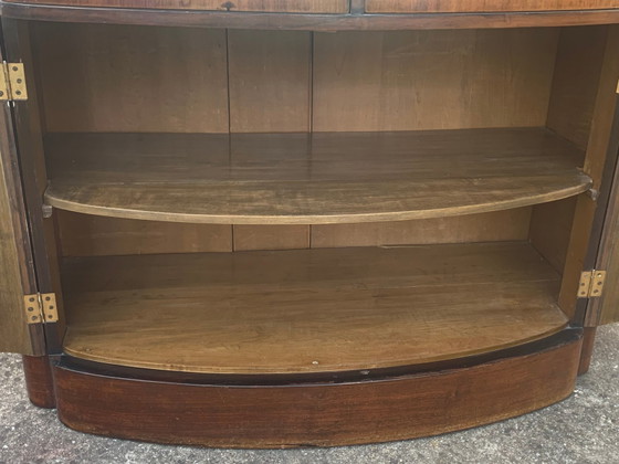 Credenza da cucina Art Nouveau – Credenze con vetrina, Legno, Ottone (photo 9 of 10)