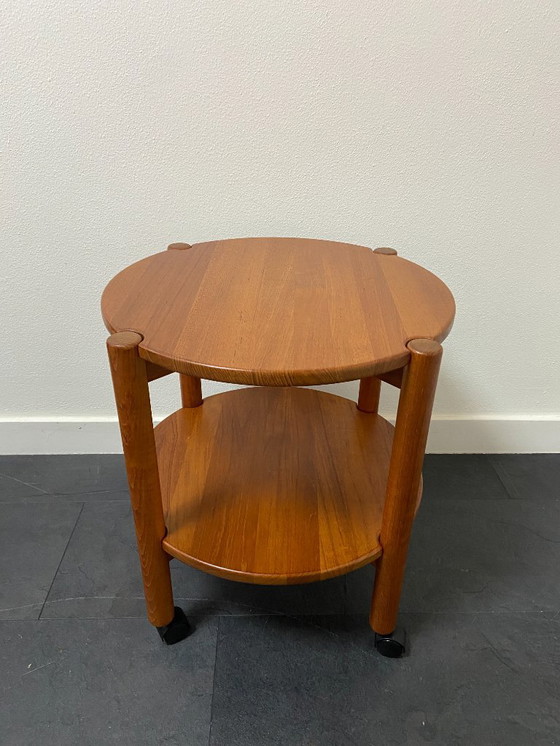 Image 1 of Tavolino/carrello da portata vintage danese di Salling Stolefabrik, Durup