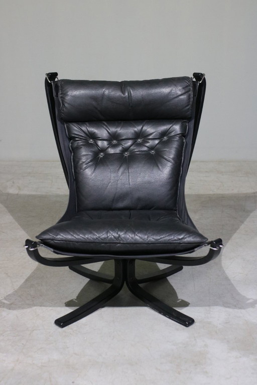 Sedia Falcon di Sigurd Ressell, anni '70