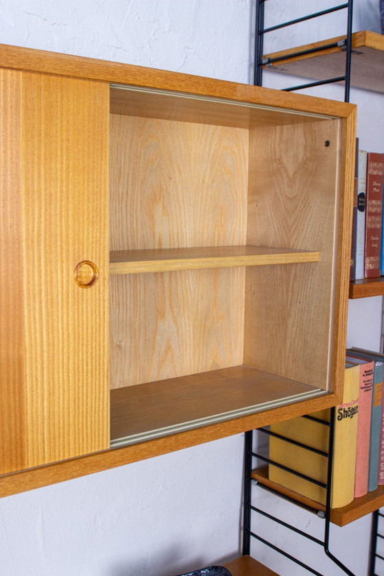 Image 1 of Mensola originale String Shelf Nisse Vintage Ash, credenza/altare