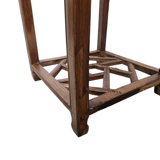 Tavolino da fiori antico cinese in legno, fine XIX secolo – Tavolini, Wood (photo 6 of 7)