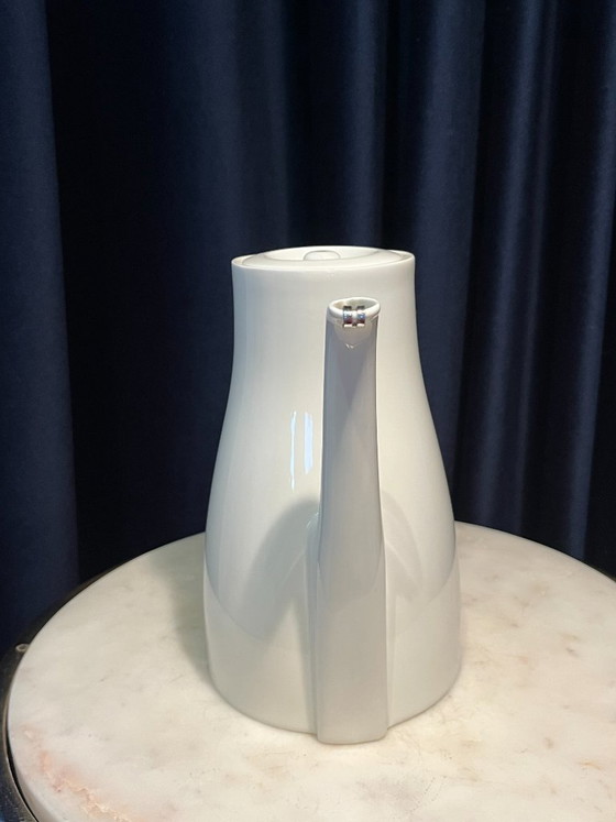 Image 1 of Vintage MCM Fürstenberg & SUS “Thermisol” Insulated Teapot – 1.5L – Art Deco Style