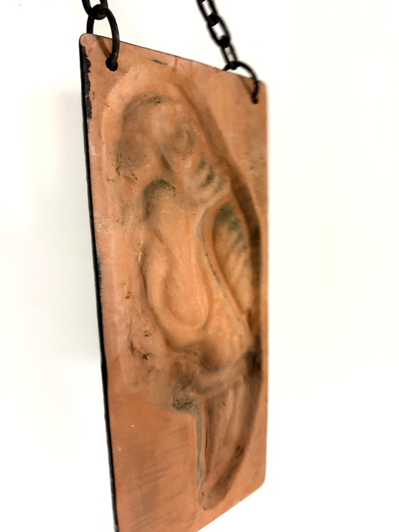 Image 1 of Vintage keramieken wandtegel, Carstens Luxus ‘60