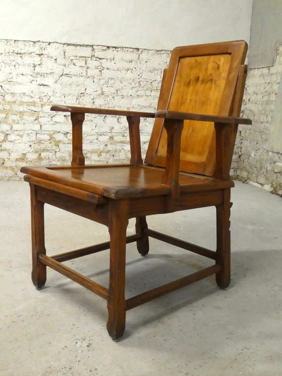 Holzsessel, 1930 – Vintage (photo 4 of 8)