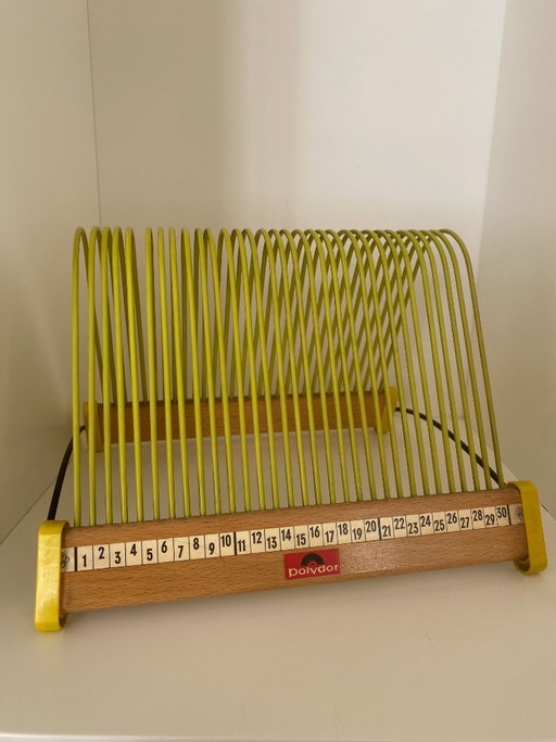 Vintage Polydor Vinyl Record Stand – Mid-Century Modern
