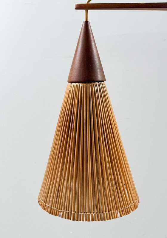 Image 1 of Große Deckenlampe/Deckenleuchte von Ib Fabiansen, 1960er Jahre, Dänemark