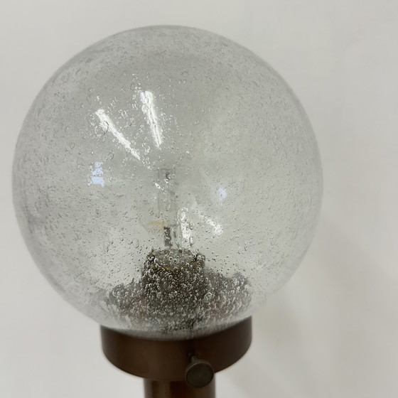 Image 1 of Set di 2 lampade da parete in vetro a globo per esterni di Lisa Pape, Svezia, anni '70