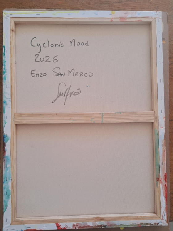 Image 1 of Enzo SAN MARCO - Cyclonic Mood - Artist painting