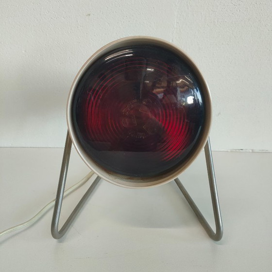 Philips Infraphil Hp3609 Lampada riscaldante Anni '60-'80, Lampade da tavolo, Plastica, Beige, Vintage (foto 3 di 12)