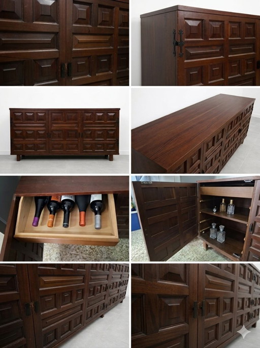 Spanish Brutalist Sideboard